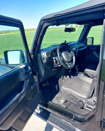 Jeep Wrangler cena 113900 przebieg: 133000, rok produkcji 2017 z Zambrów małe 352